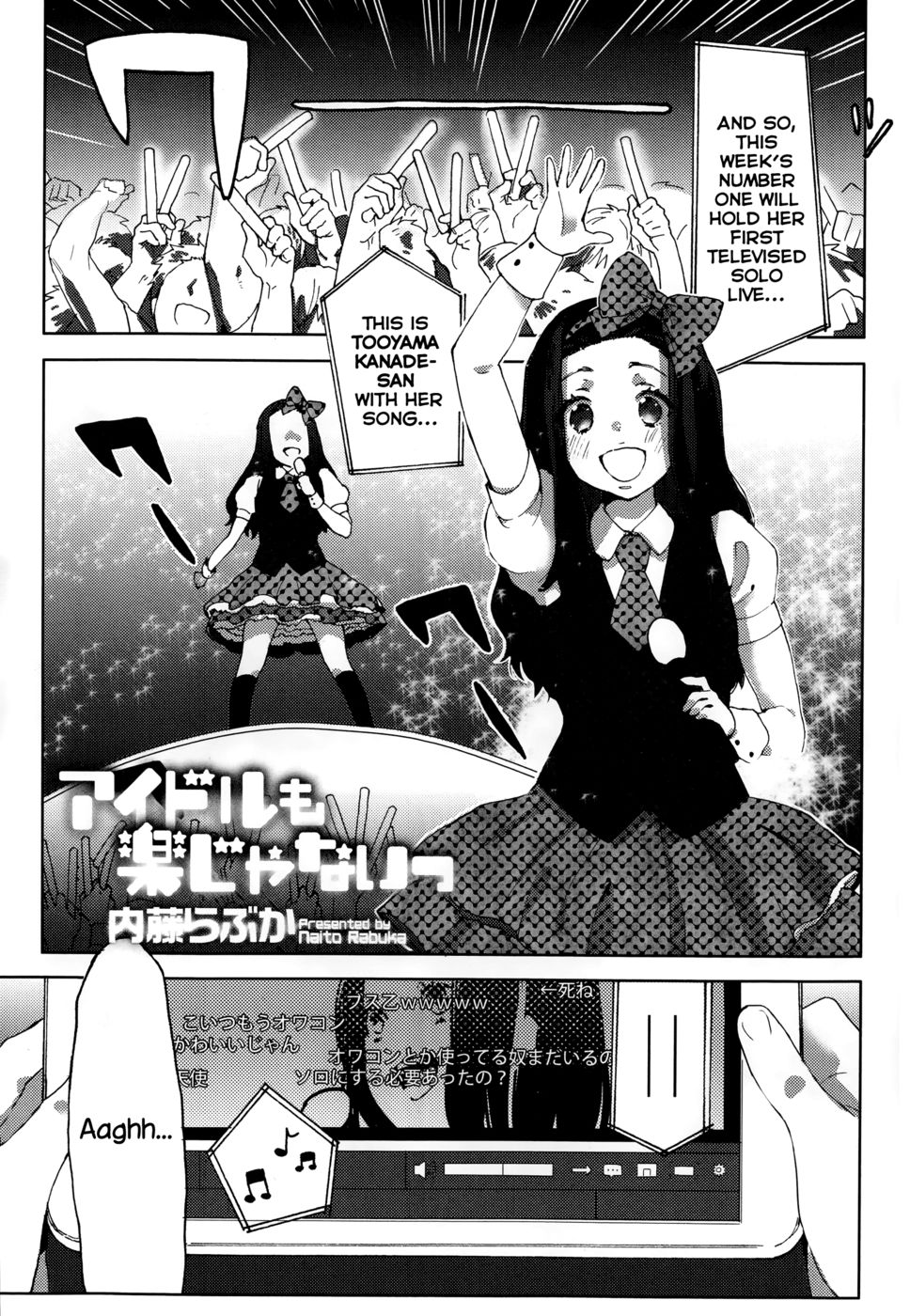 Hentai Manga Comic-Idol mo Raku ja Nai-Read-1
